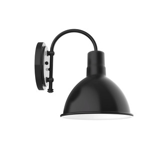 Deep Bowl One Light Wall Sconce in Black (518|SCC11541G06)