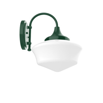 Schoolhouse One Light Wall Sconce in Forest Green (518|SCC02142)
