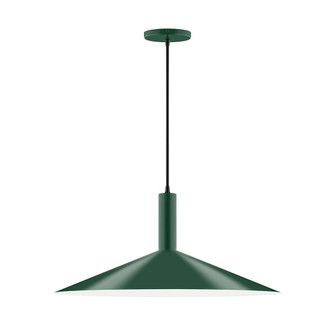 Zing LED Pendant in Forest Green (518|PEBX47842L10)