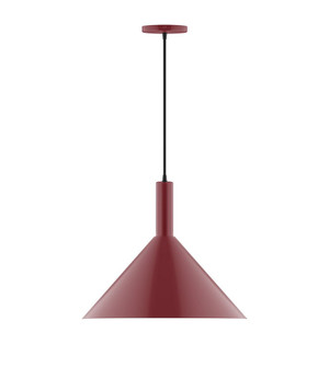Stack LED Pendant in Forest Green (518|PEBX46742C25L13)