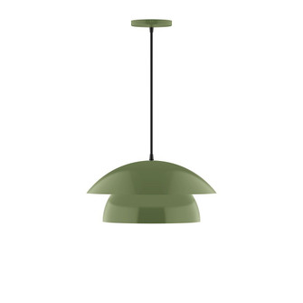 Nest LED Pendant in Fern Green (518|PEBX44622C04L12)