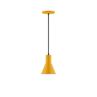 Flare LED Pendant in Bright Yellow (518|PEB43621C04L10)