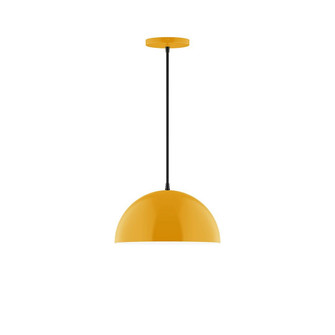 Arcade LED Pendant in Bright Yellow (518|PEB43221C02L12)