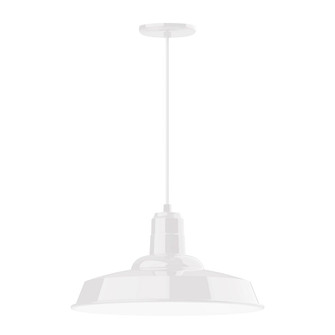 Warehouse LED Pendant in Light Blue (518|PEB18554W18L13)