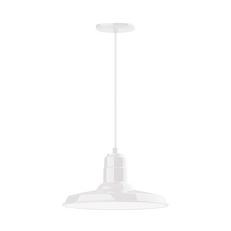 Warehouse LED Pendant in Painted Galvanized (518|PEB18349W14L13)