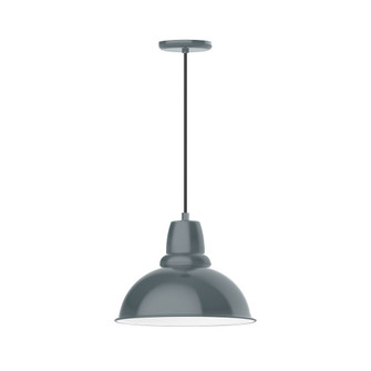 Cafe LED Pendant in Slate Gray (518|PEB10740C26L13)