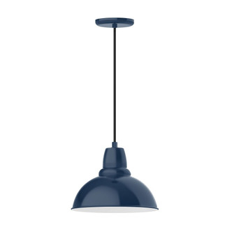 Cafe LED Pendant in Navy (518|PEB10650C22L12)