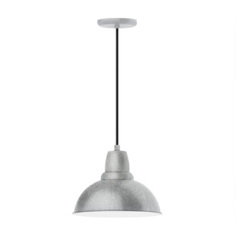 Cafe LED Pendant in Painted Galvanized (518|PEB10649L12)