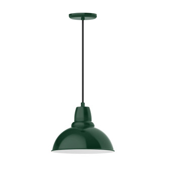 Cafe LED Pendant in Forest Green (518|PEB10642C02L12)
