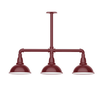 Cafe LED Pendant in Barn Red (518|MSK10555L10)