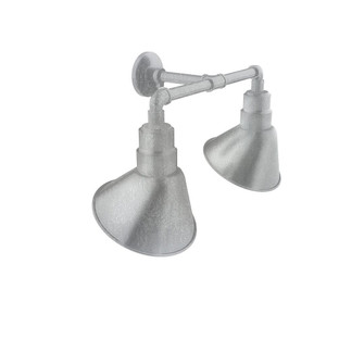 Angle LED Straight Arm Wall Light in Painted Galvanized (518|GNR10249L12)