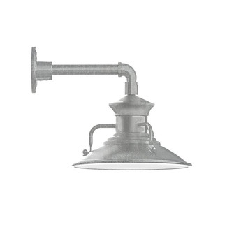 Homestead LED Straight Arm Wall Light in Painted Galvanized (518|GNN14249B01L12)