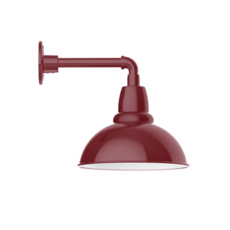 Cafe LED Straight Arm Wall Light in Forest Green (518|GNN10642L12)
