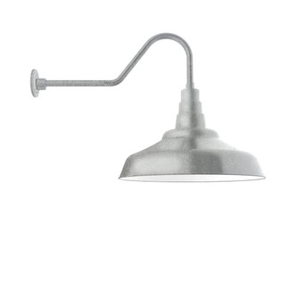 Warehouse LED Gooseneck Wall Light in Painted Galvanized (518|GNC18749L14)