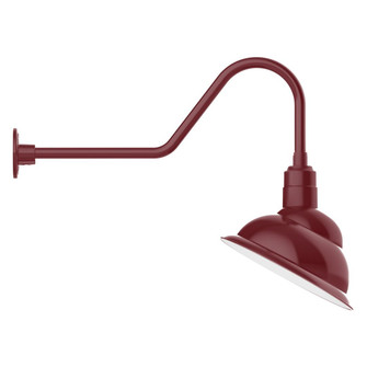 Emblem LED Gooseneck Wall Light in Barn Red (518|GNC12255S03L13)