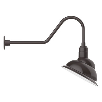 Emblem LED Gooseneck Wall Light in Architectural Bronze (518|GNC12251S03L13)