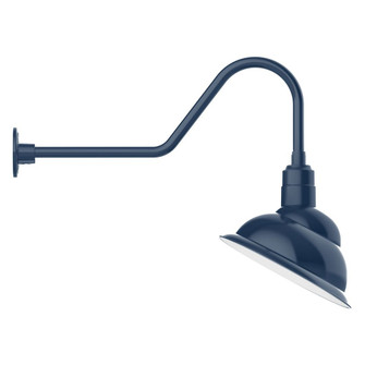 Emblem LED Gooseneck Wall Light in Navy (518|GNC12250S03L13)
