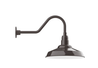 Warehouse LED Gooseneck Wall Light in Architectural Bronze (518|GNB18451L13)