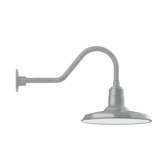 Warehouse LED Gooseneck Wall Light in Painted Galvanized (518|GNB18349L13)