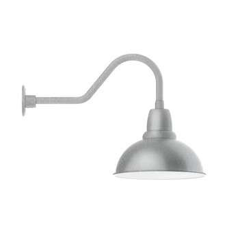 Cafe LED Gooseneck Wall Light in Painted Galvanized (518|GNB10749L13)