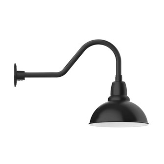 Cafe LED Gooseneck Wall Light in Black (518|GNB10641W12L12)
