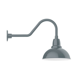 Cafe LED Gooseneck Wall Light in Slate Gray (518|GNB10640L12)