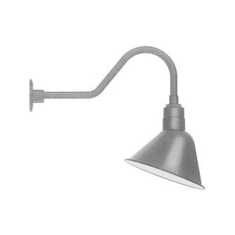 Angle LED Gooseneck Wall Light in Painted Galvanized (518|GNB10349B01L12)