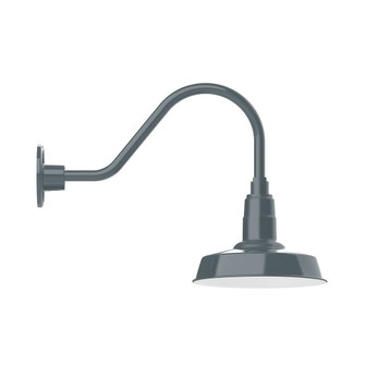 Warehouse LED Gooseneck Wall Light in Slate Gray (518|GNA18140L12)