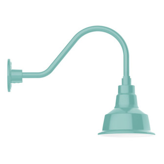 Warehouse LED Gooseneck Wall Light in Sea Green (518|GNA18048L10)
