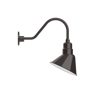 Angle LED Gooseneck Wall Light in Architectural Bronze (518|GNA10251S01L12)