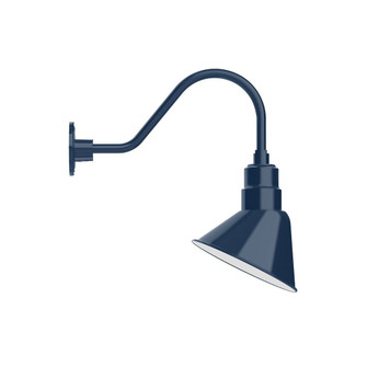 Angle LED Gooseneck Wall Light in Navy (518|GNA10250L12)