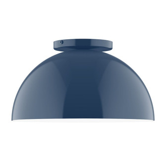 Arcade LED Flush Mount in Navy (518|FMD43250L12)