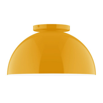 Arcade LED Flush Mount in Bright Yellow (518|FMD43221L12)