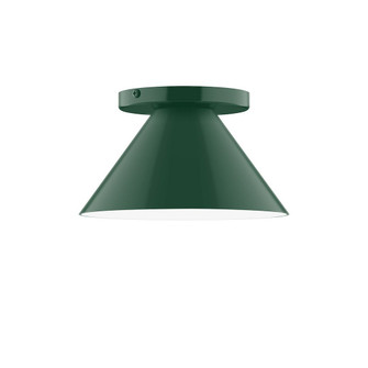 Axis LED Flush Mount in Forest Green (518|FMD42142L10)