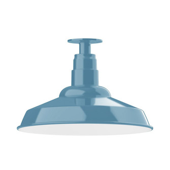 Warehouse LED Flush Mount in Light Blue (518|FMB18454L13)