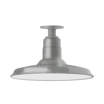 Warehouse LED Flush Mount in Painted Galvanized (518|FMB18349L13)