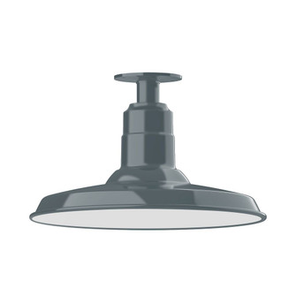 Warehouse LED Flush Mount in Slate Gray (518|FMB18340W14L13)