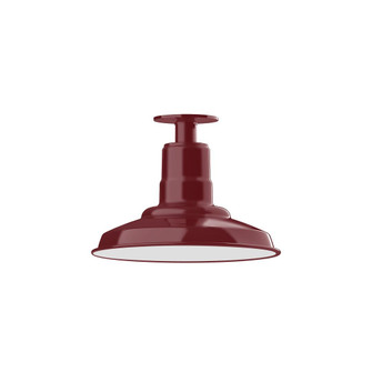 Warehouse LED Flush Mount in Barn Red (518|FMB18255L12)