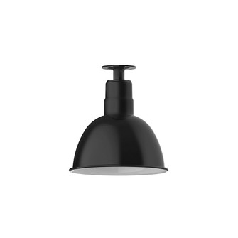 Deep Bowl LED Flush Mount in Black (518|FMB11641L12)