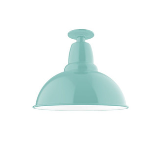 Cafe One Light Flush Mount in Sea Green (518|FMB10748G06)
