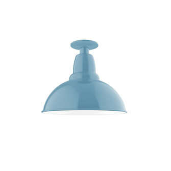 Cafe One Light Flush Mount in Light Blue (518|FMB10654)