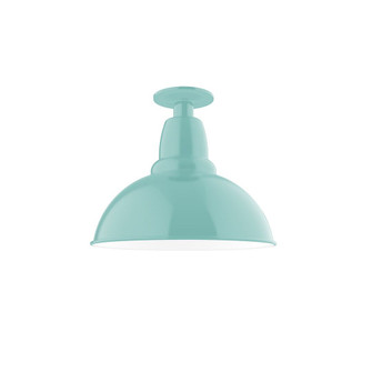 Cafe One Light Flush Mount in Sea Green (518|FMB10648W12)