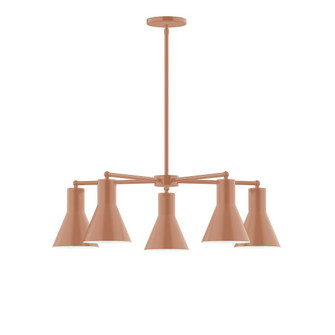 Flare LED Chandelier in Terracotta (518|CHC43619L10)