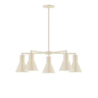 Flare LED Chandelier in Cream (518|CHC43616L10)
