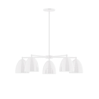 Jill LED Chandelier in White (518|CHC41744L10)