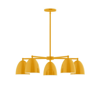 Jill LED Chandelier in Bright Yellow (518|CHC41721L10)