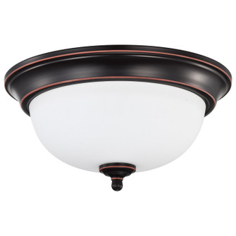LED Flush Mount in Mahogany Bronze (72|621558)