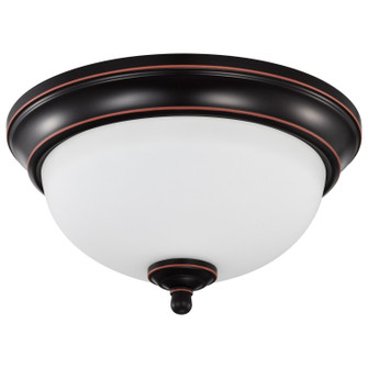 LED Flush Mount in Mahogany Bronze (72|621557)