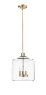 Asheville Three Light Pendant in Modern Gold (59|46933MG)
