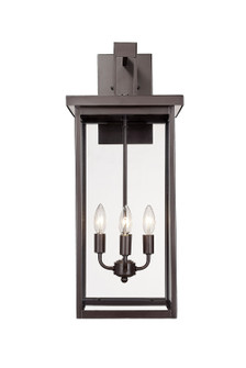 Barkeley Four Light Outdoor Wall Sconce in Powder Coated Bronze (59|42603PBZ)
